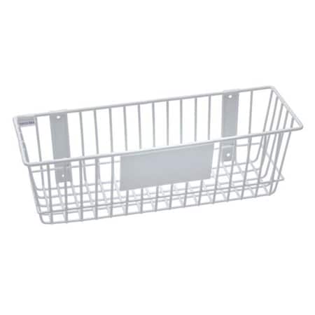 Rack Em Racks RACKEM RACKS 9182-W 18 x 6 x 6 in. Wire Basket - White 9182-W
